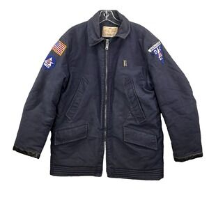 VTG Golden Fleece Industrial Outerwear Jacket Mens XL Quilt Workwear Made in USA